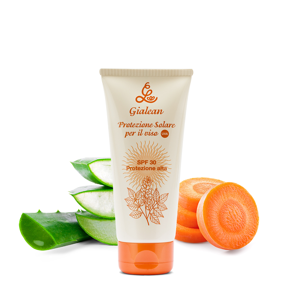 PROTEZIONE SOLARE PER IL VISO SPF 30 ALTA