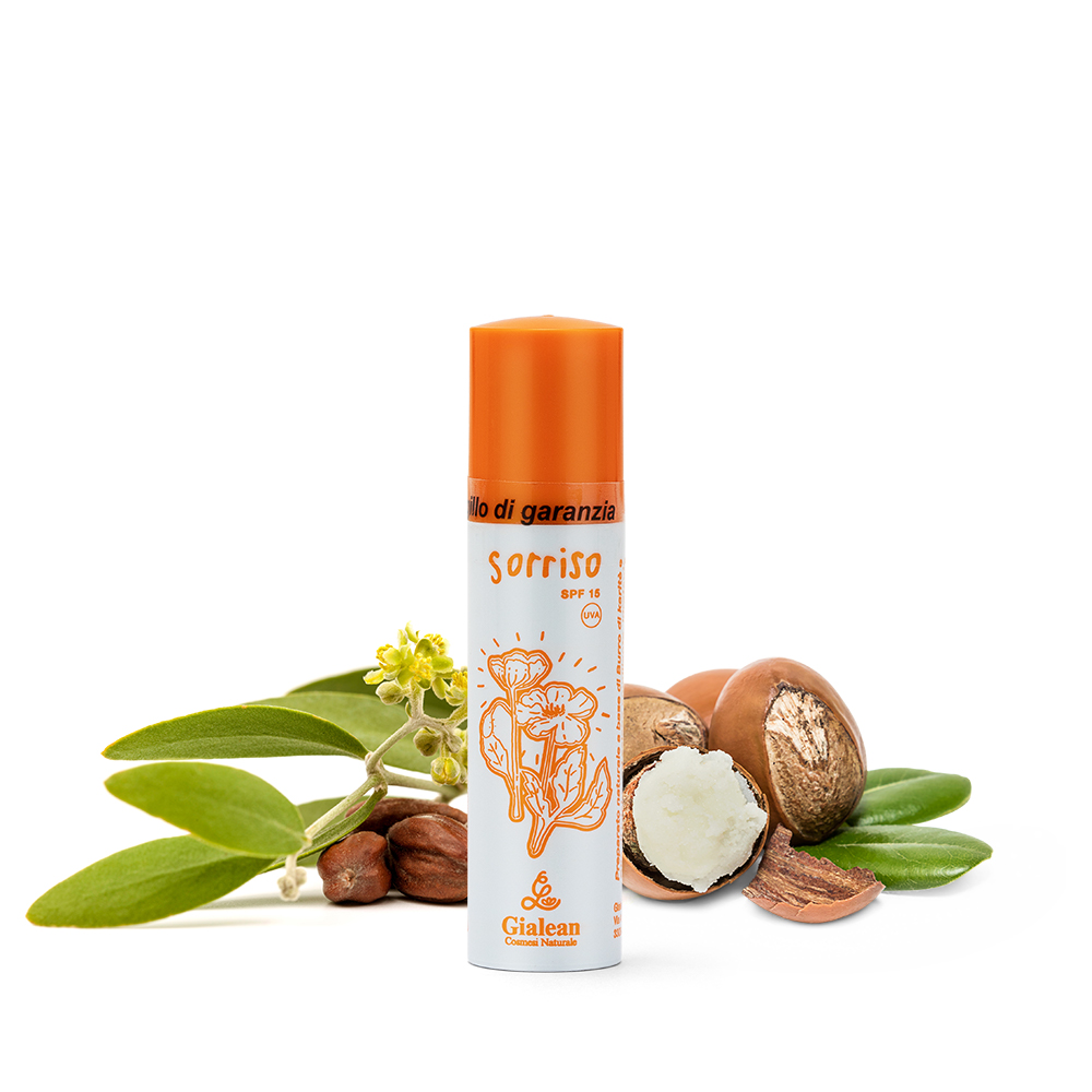 Sorriso SPF 15 emolliente idratante e protettivo dalle radiazioni solari UVB e UVA