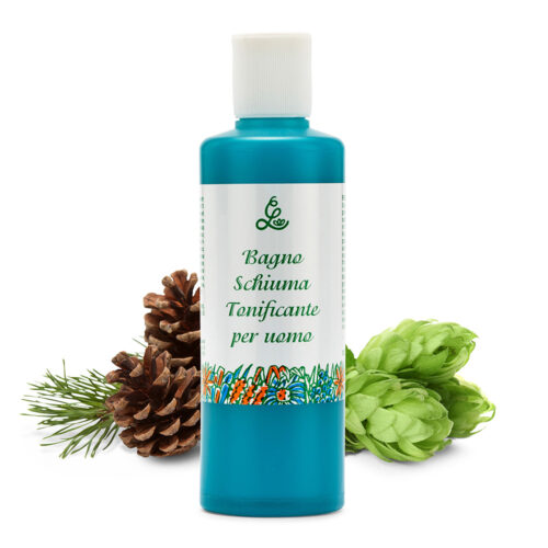 Bagno schiuma tonificante uomo