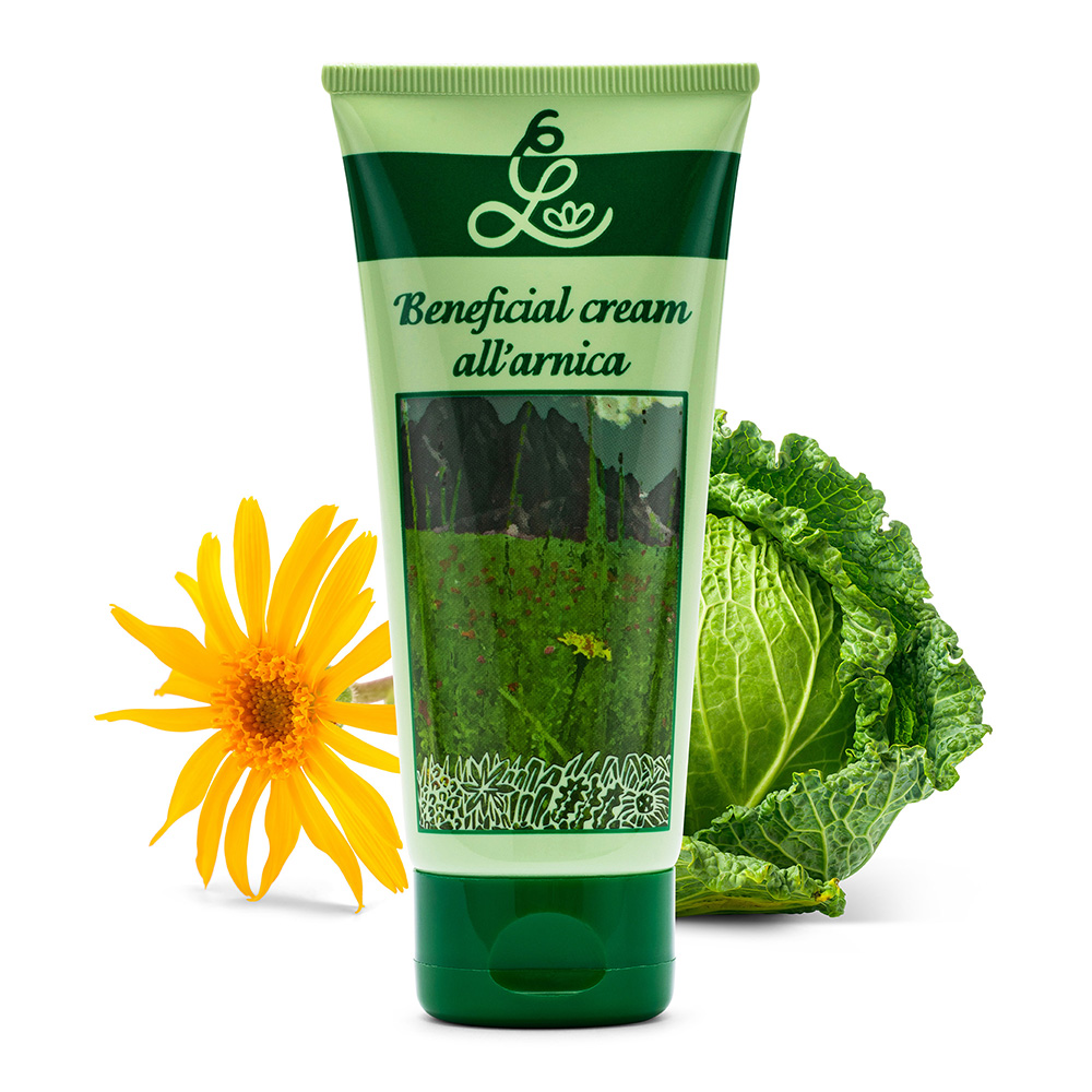 Beneficial cream all'arnica