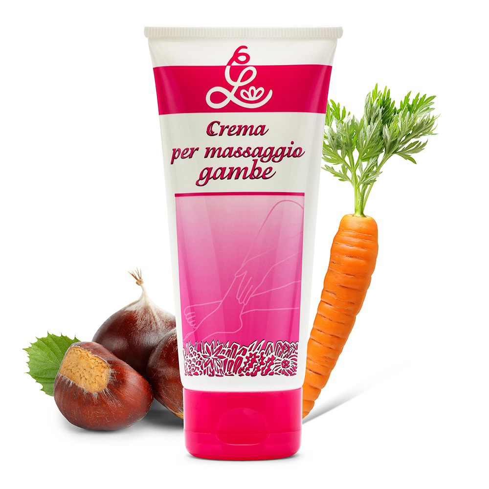 Crema per massaggio gambe