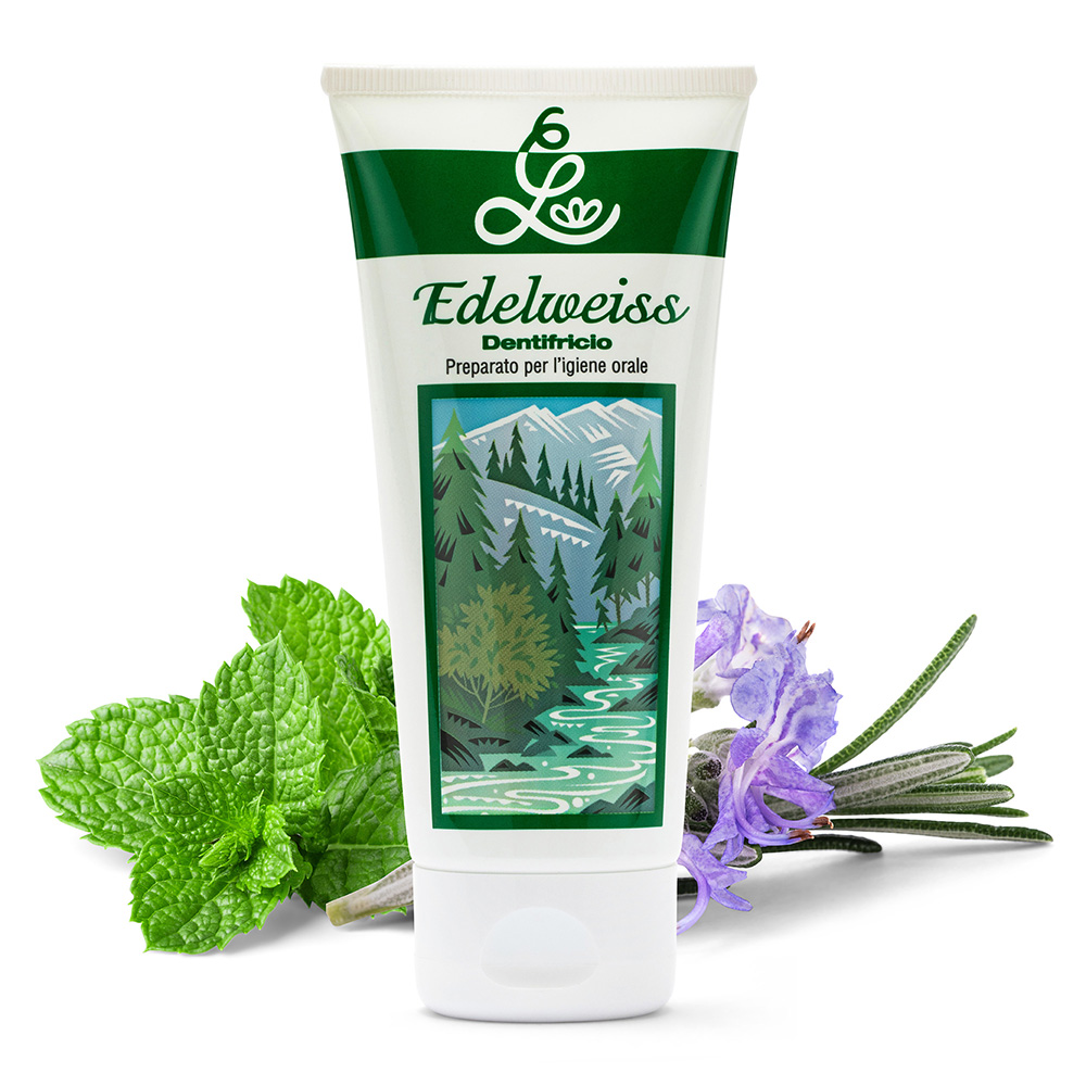 Edelweiss Dentifricio preparato per l'igiene orale