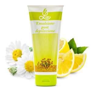Emulsione post depilazione in tubetto
