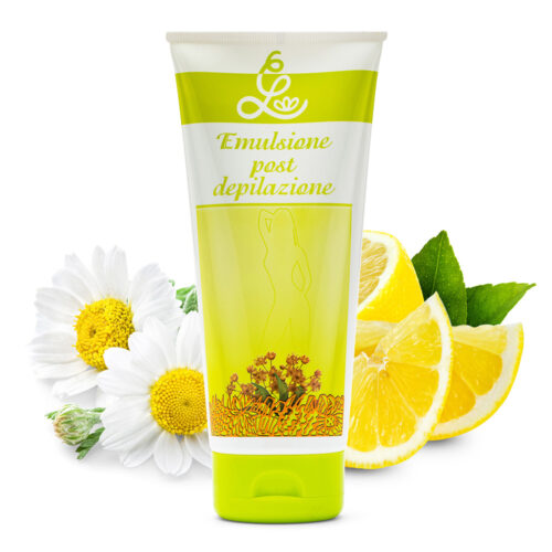 Emulsione post depilazione in tubetto