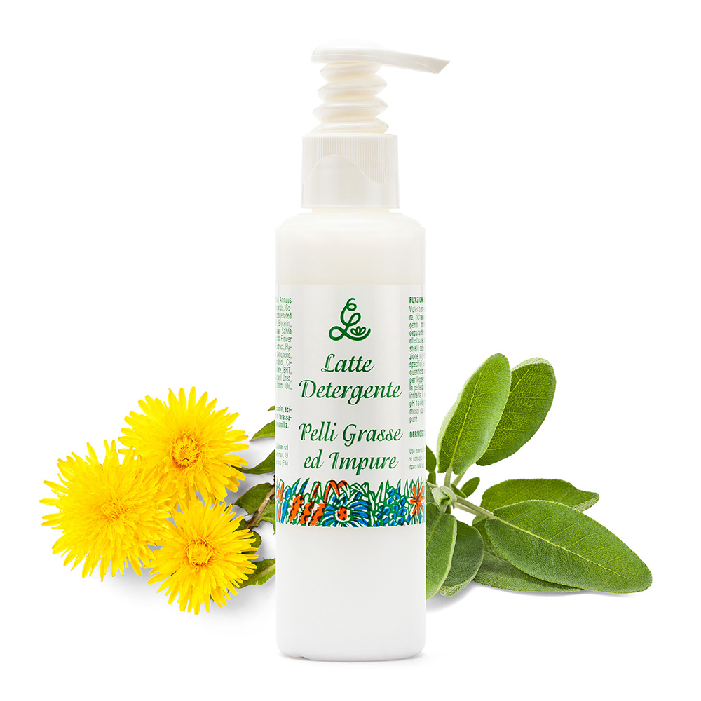 Latte detergente Pelli Grasse ed Impure