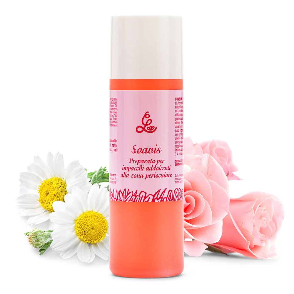 Soavis preparato per impacchi addolcenti alla zona perioculare