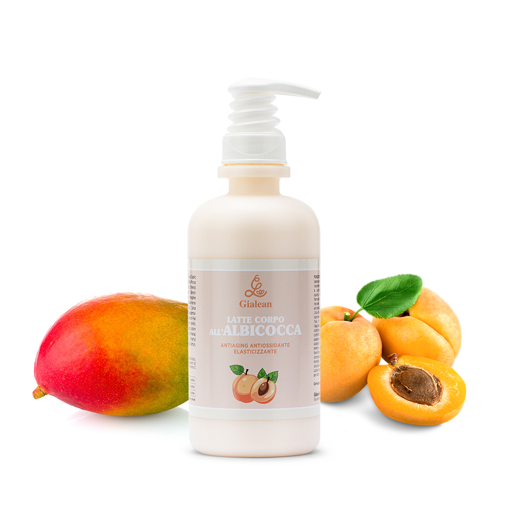 LATTE CORPO ALL’ALBICOCCA ANTIAGEING ANTIOSSIDANTE ELASTICIZZANTE